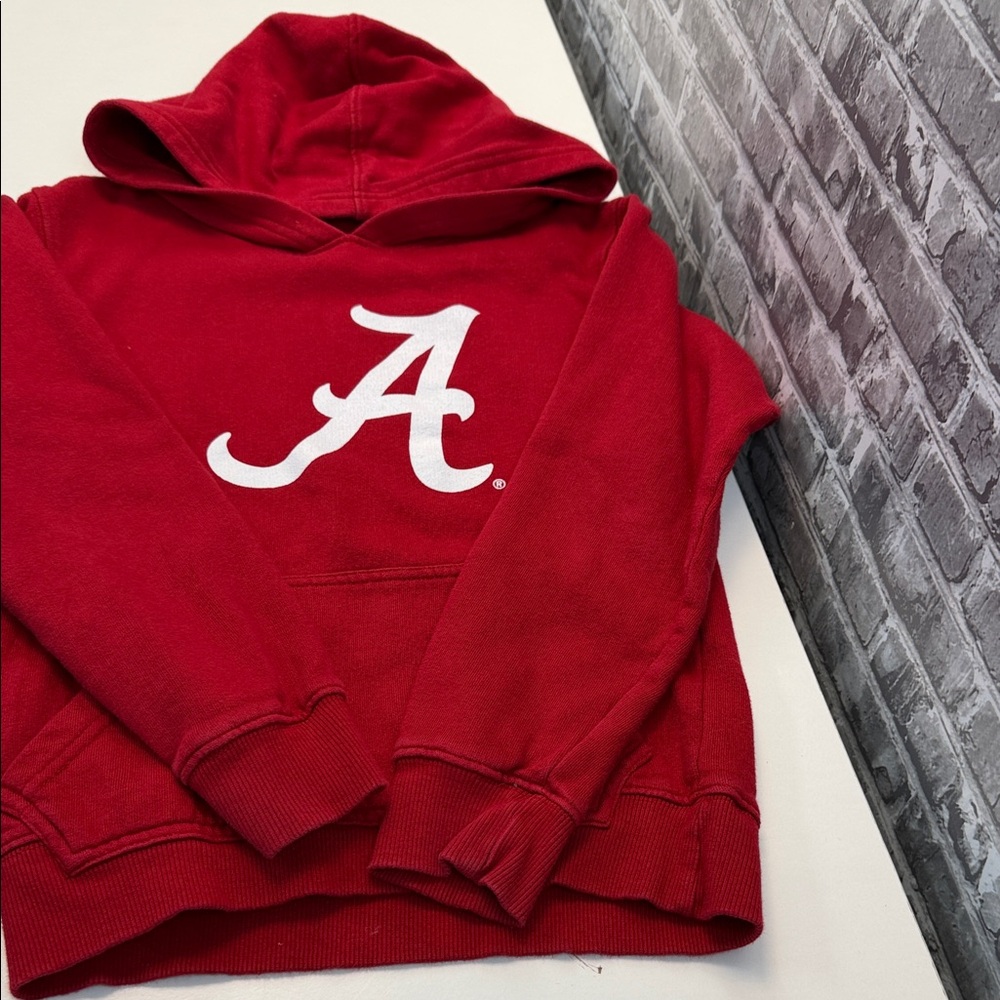 Boy's Alabama Hoodie with White‎ Logo